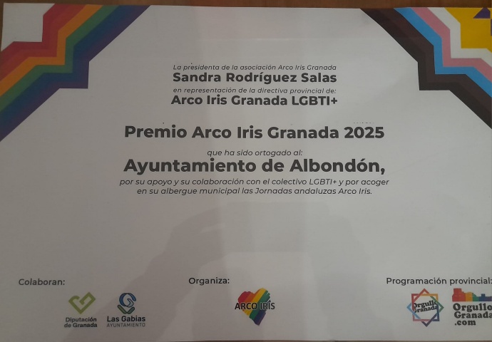 PREMIO ARCO IRIS GRANADA 2025