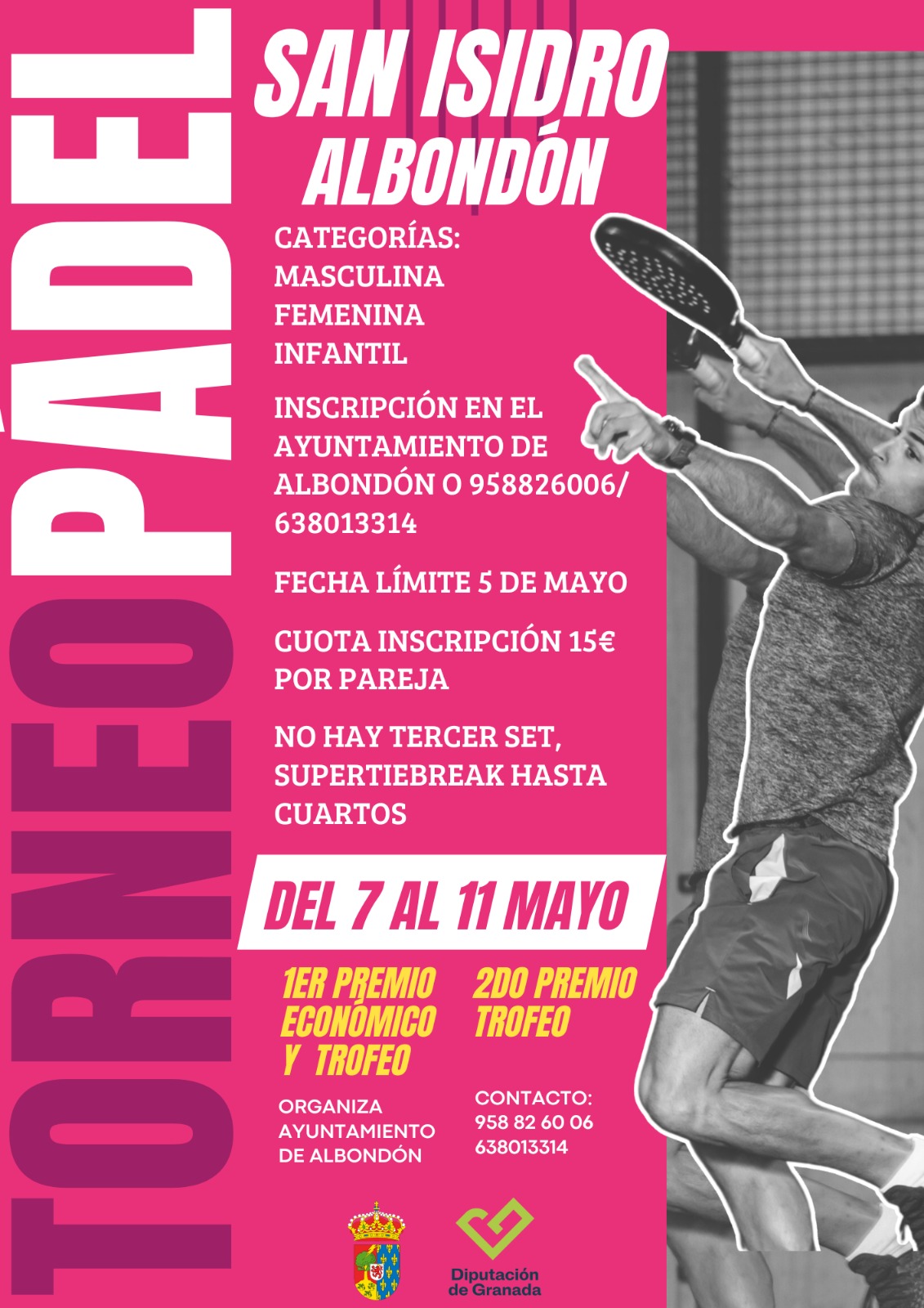 TORNEO DE PADEL SAN ISIDRO ALBONDÓN