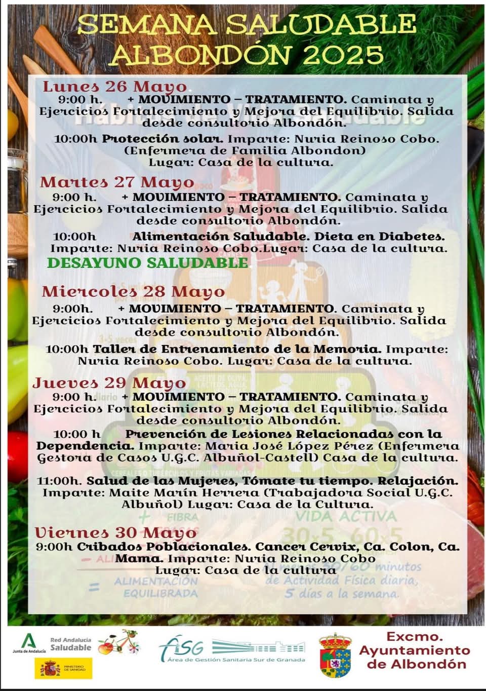 cartel del evento